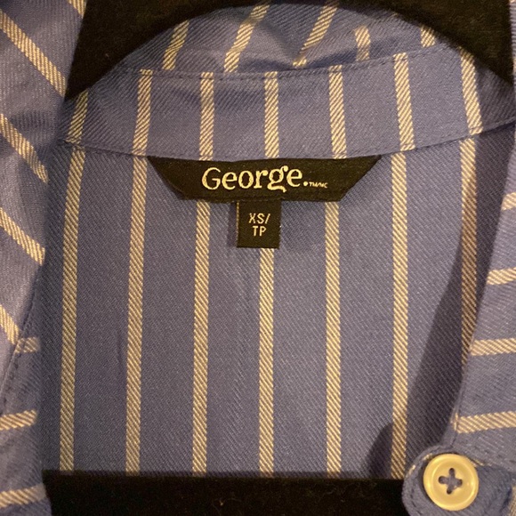 Blue stripped dress - Picture 2 of 2